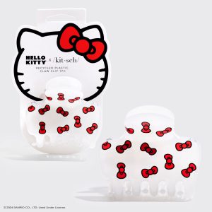 Hello Kitty x Kitsch Recycled Plastic Claw Clip - Kitty Bows